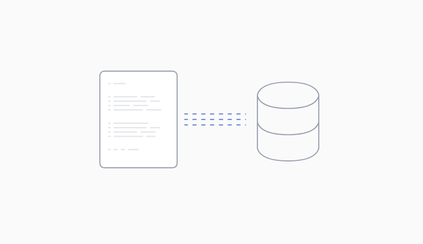 Illustration of connected nodes for automated workflows